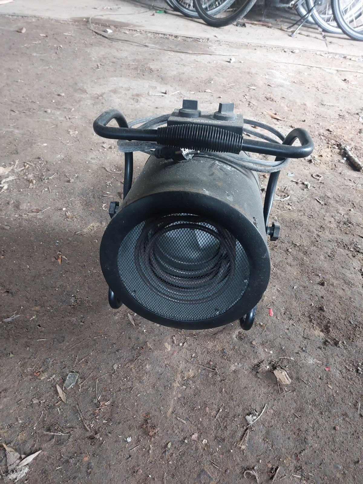 Parkside 3KW kachel en ventilator, Ophalen, Gebruikt