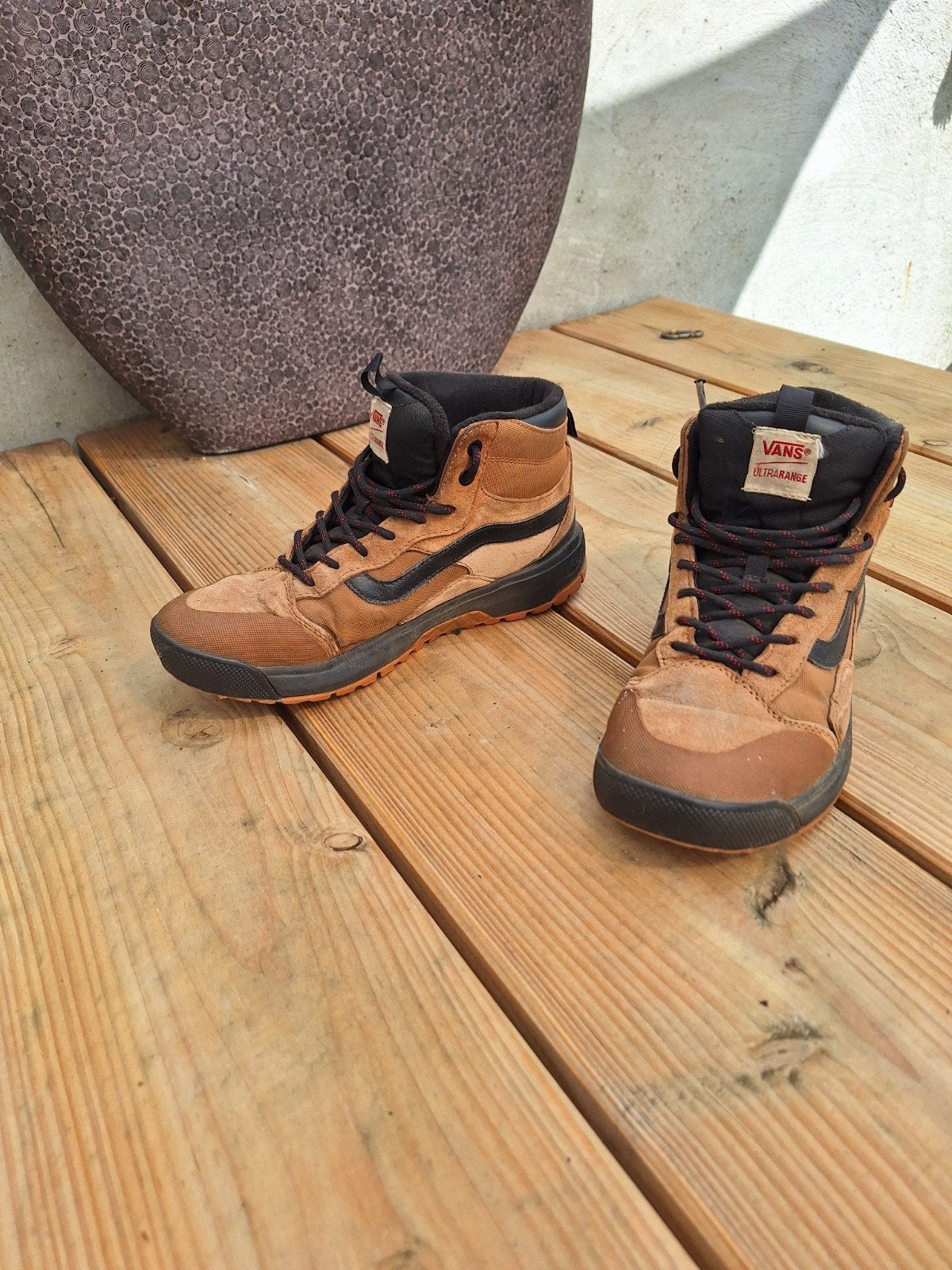Vans MTE Ultrarange - Bruine sneakers maat 42.5, Bruin, Ophalen of Verzenden, Sneakers of Gympen, Vans