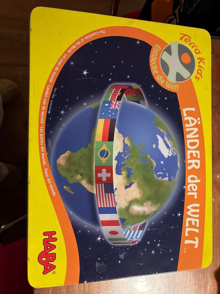 HABA Terra Kids Landen van de Wereld, Kinderen en Baby's, Ophalen of Verzenden, Zo goed als nieuw, Ontdekken