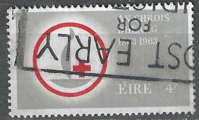 Ierland 1963 - Yvert 161 - 100 jaar Rode Kruis  (ST), Postzegels en Munten, Verzenden, Gestempeld