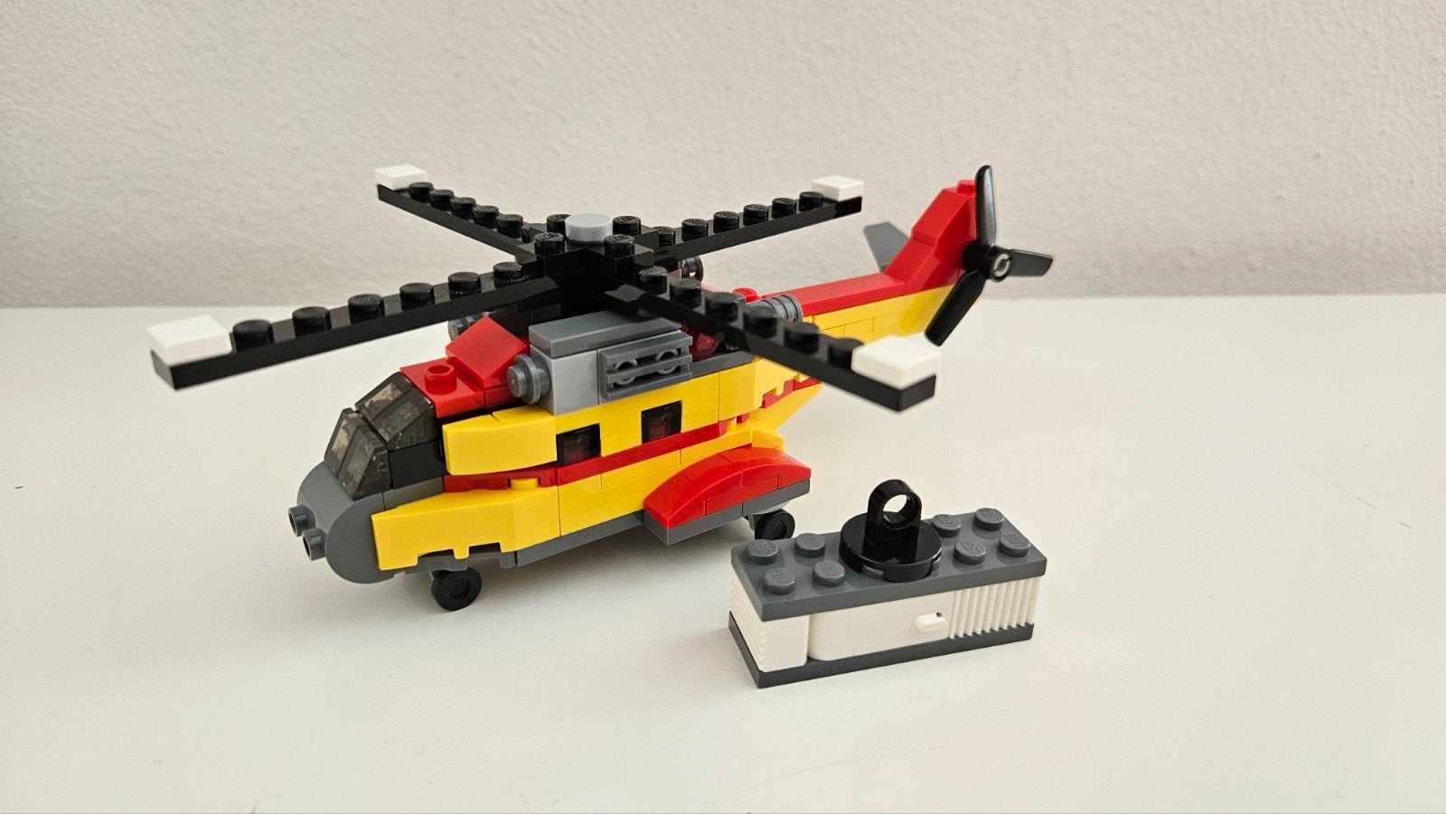 LEGO Creator 31029 Helikopter, Vliegtuig, Boot 3-in-1, Lego, Compleet, Ophalen of Verzenden, Zo goed als nieuw