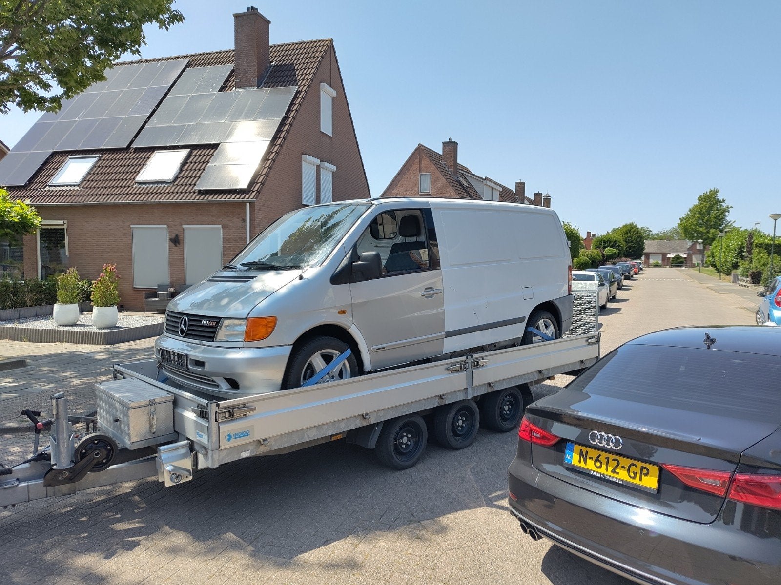 Mercedes-Benz Vito 110 CDI - Project, Auto's, Voorwielaandrijving, Stof, Wit, 1000 kg