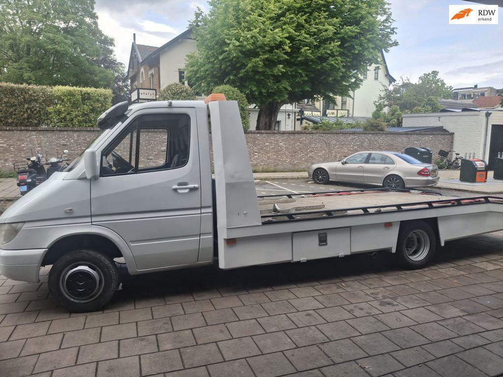 Mercedes-Benz Sprinter 416 CDI 2.7 402 oprijwagen tijhof, Gebruikt, 156 pk, Bedrijf, Grijs
