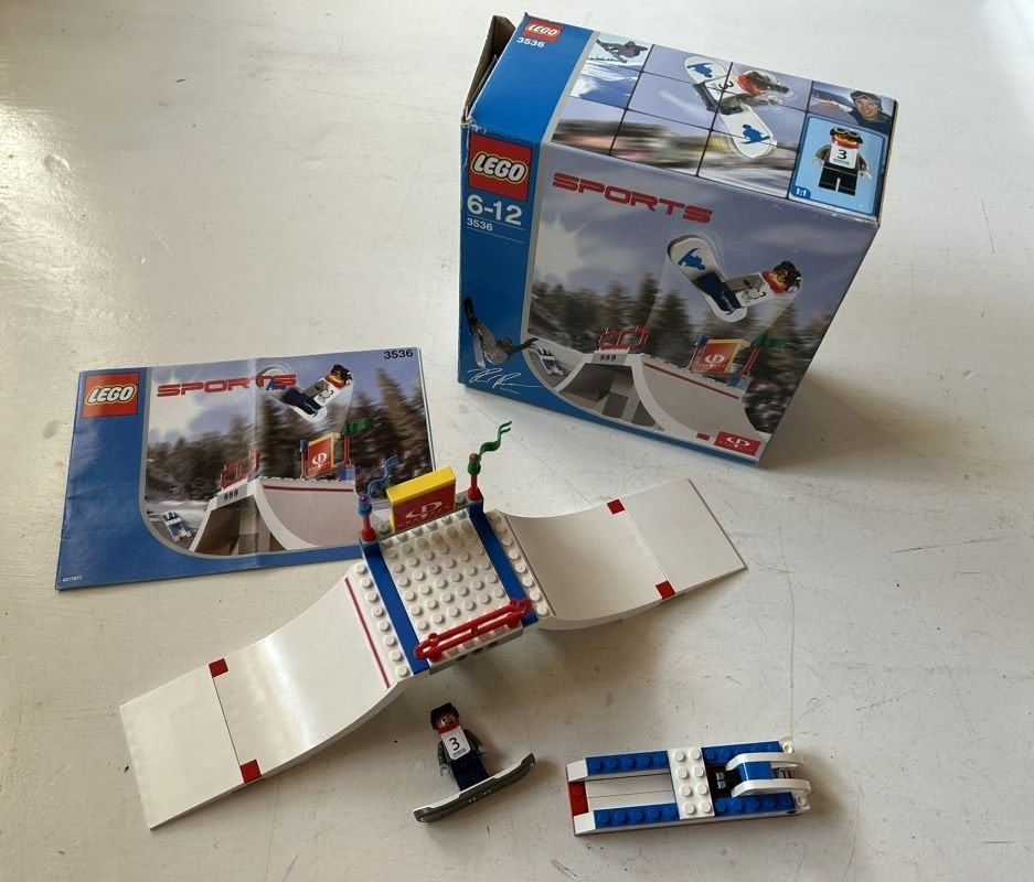 Lego Sports - Snowboard Big Air Comp - 3536, Inclusief instructies, Overige thema's, Lego, Nieuw