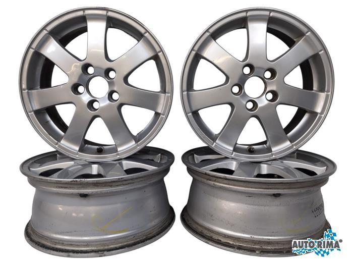 Sportvelgen Set van een Volvo V50, Gebruikt, -, -, Ophalen of Verzenden