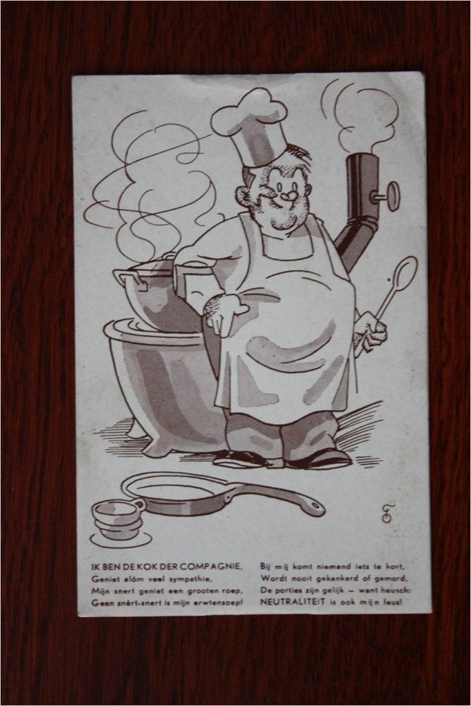zoek oud militair humor kaart Kruseman mobilisatie 1939 1940, Verzamelen, Ophalen of Verzenden, 1920 tot 1940, Overige thema's