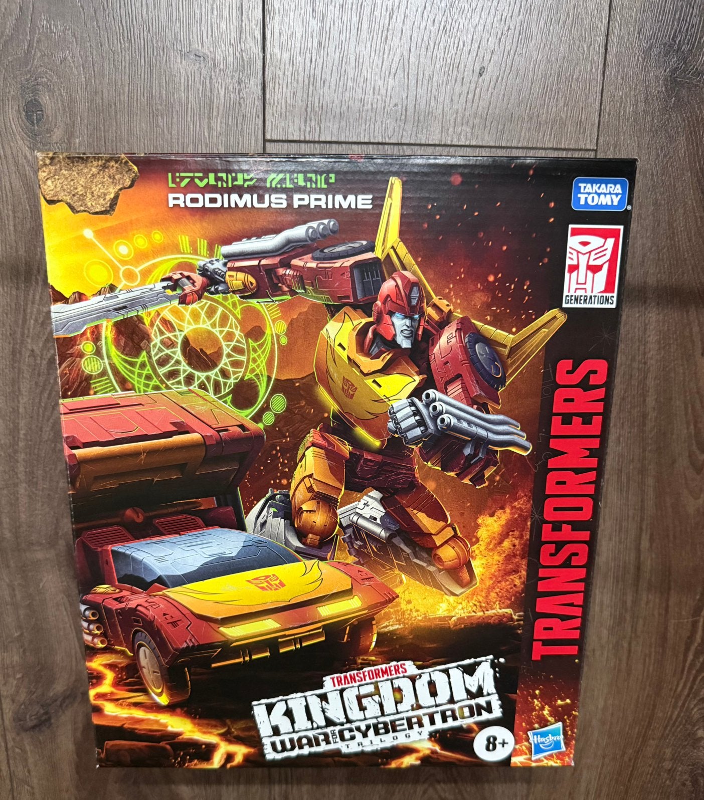 Transformers Kingdom: Rodimus Prime, Verzamelen, Overige generaties, Ophalen of Verzenden, Zo goed als nieuw, Autobots