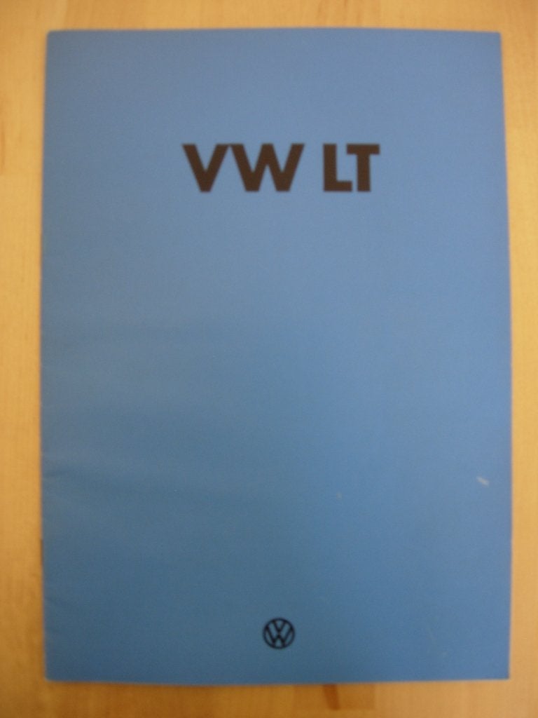 Volkswagen LT Brochure 1977 VW, Volkswagen, Ophalen of Verzenden, Zo goed als nieuw, Volkswagen
