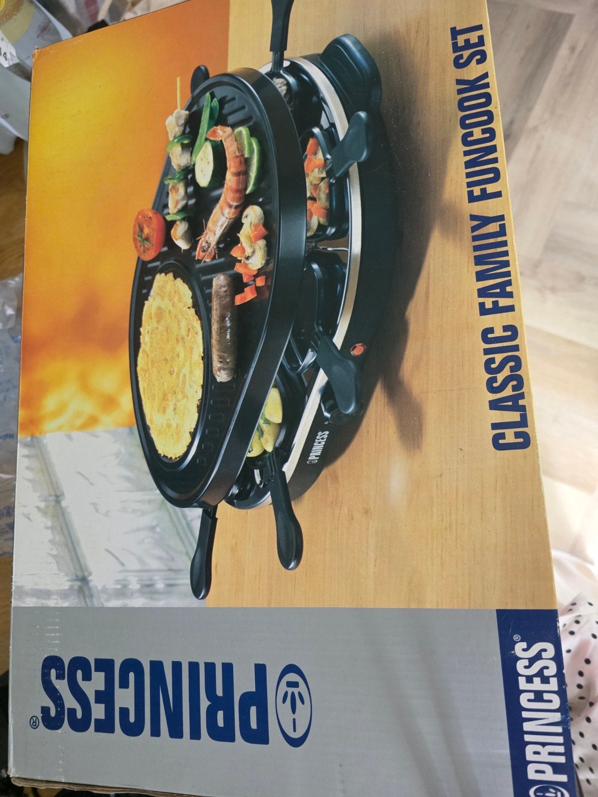 Princess Classic Family Funcook Set - Raclette&Grill&Gourmet, Ophalen of Verzenden, Nieuw, 4 t/m 7 personen