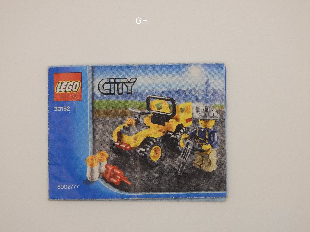 Lego 30152 Mining Quad polybag, Compleet, Lego, Ophalen of Verzenden, Complete set
