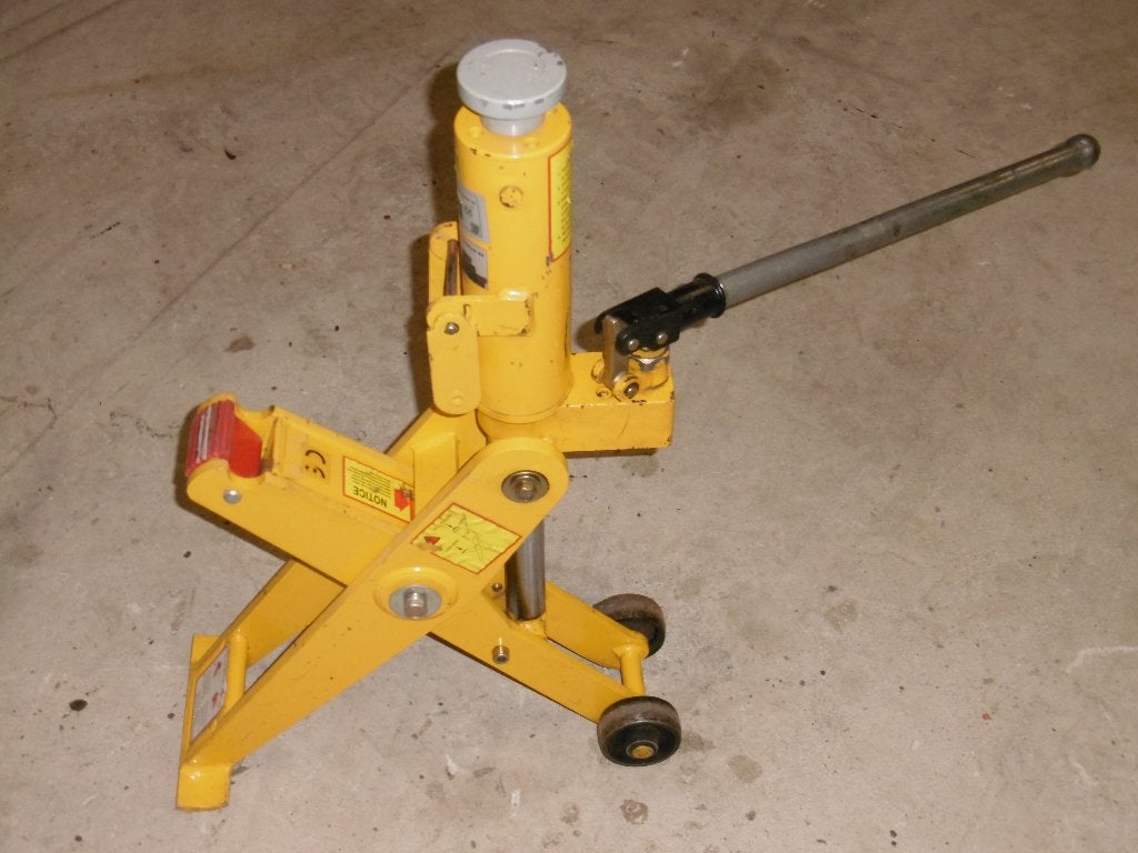 Heftruck krik, Auto diversen, Krikken, Ophalen, Zo goed als nieuw, Hydraulisch, Schaarkrik