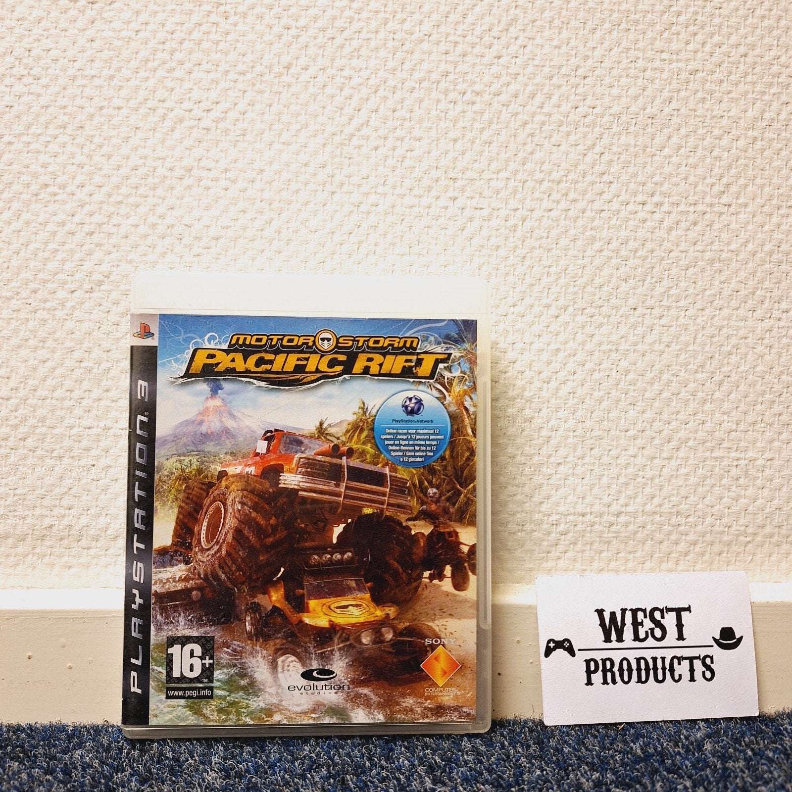 Motorstorm Pacific Rift - Playstation 3 | PS3 | Compleet, Spelcomputers en Games, Gebruikt, ., 1 speler, Racen en Vliegen