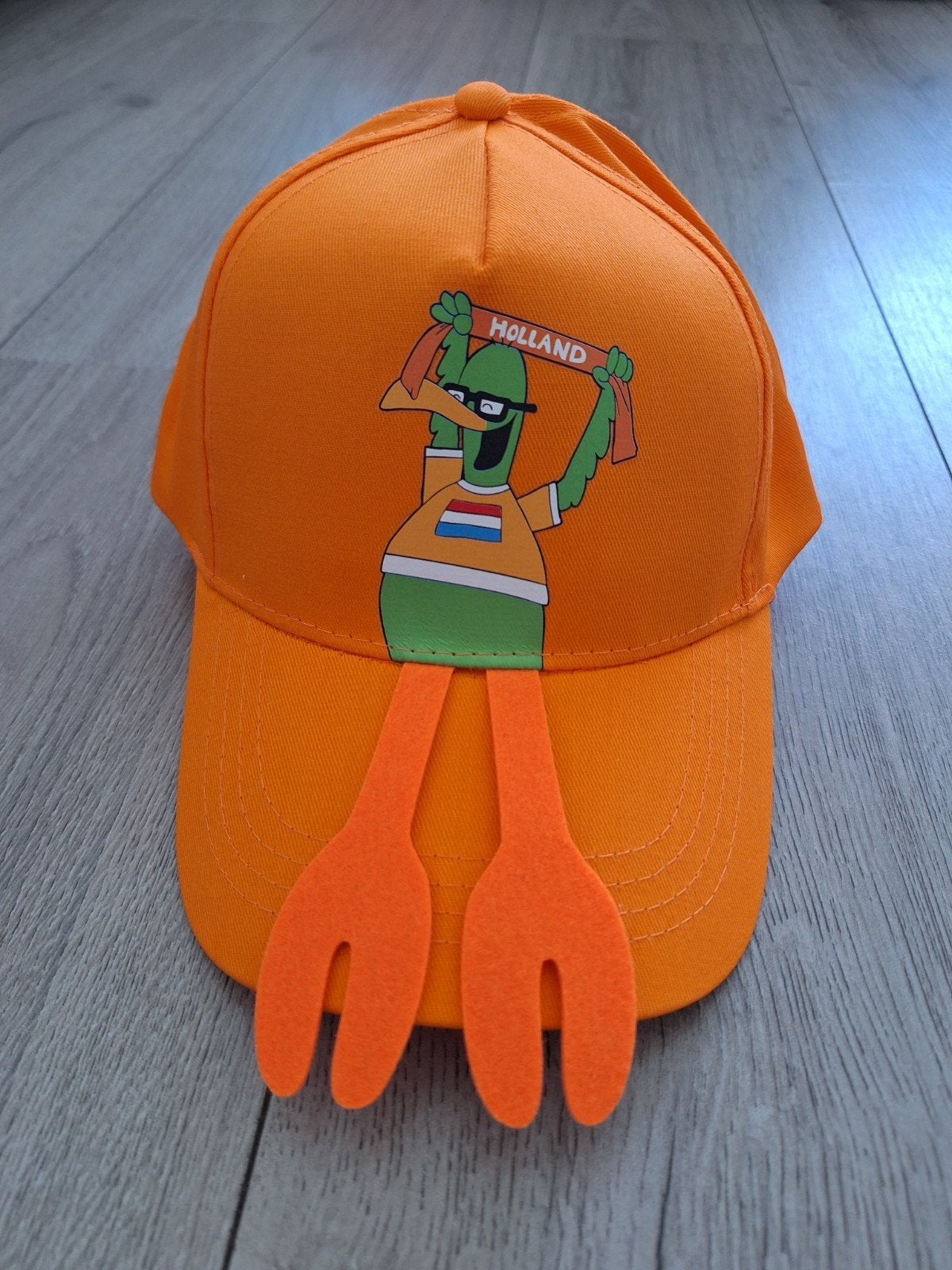 Oranje pet gijpvogel nieuw, Kleding | Heren, Hoeden en Petten, Ophalen of Verzenden, Nieuw, One size fits all, Pet