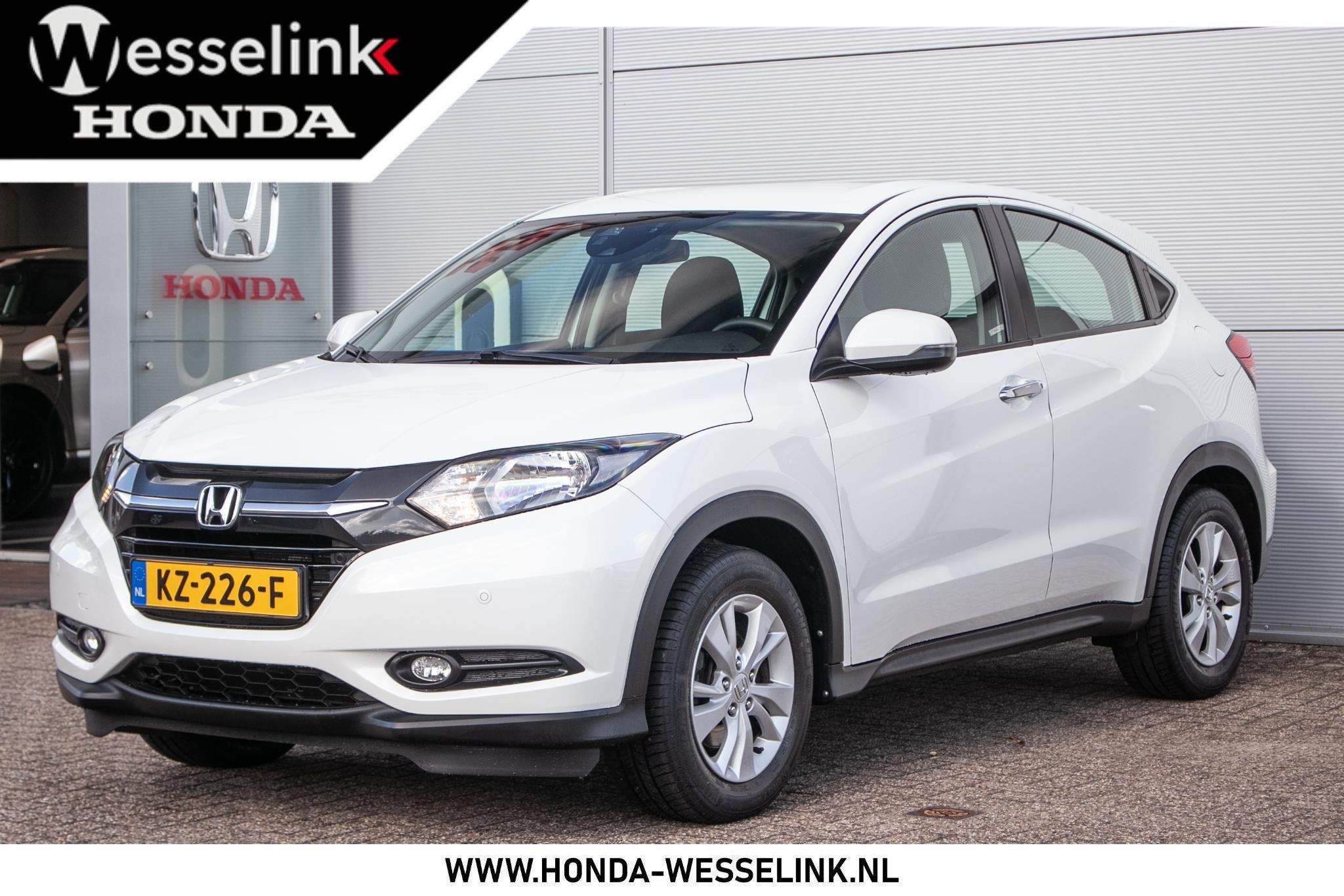 Honda HR-V 1.5 i-VTEC Elegance - Dealerond. | Cruise | Stoel, Auto's, Stof, Euro 6, Wit, Origineel Nederlands