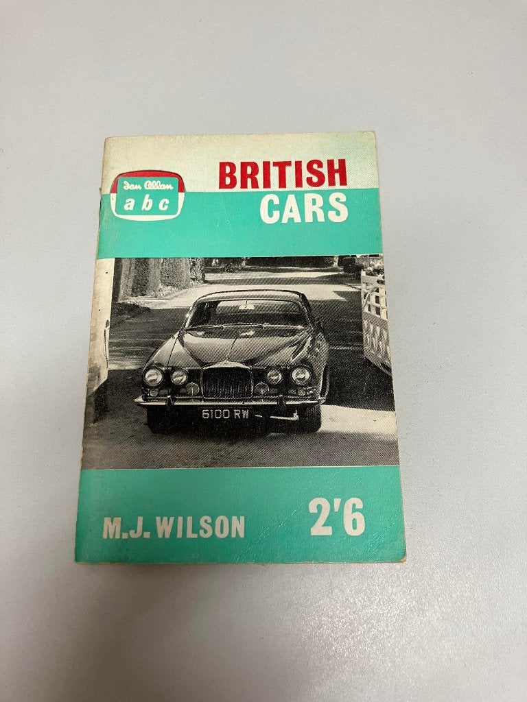 British cars Wilson Ian allan abc, Ophalen of Verzenden, Gelezen, Algemeen