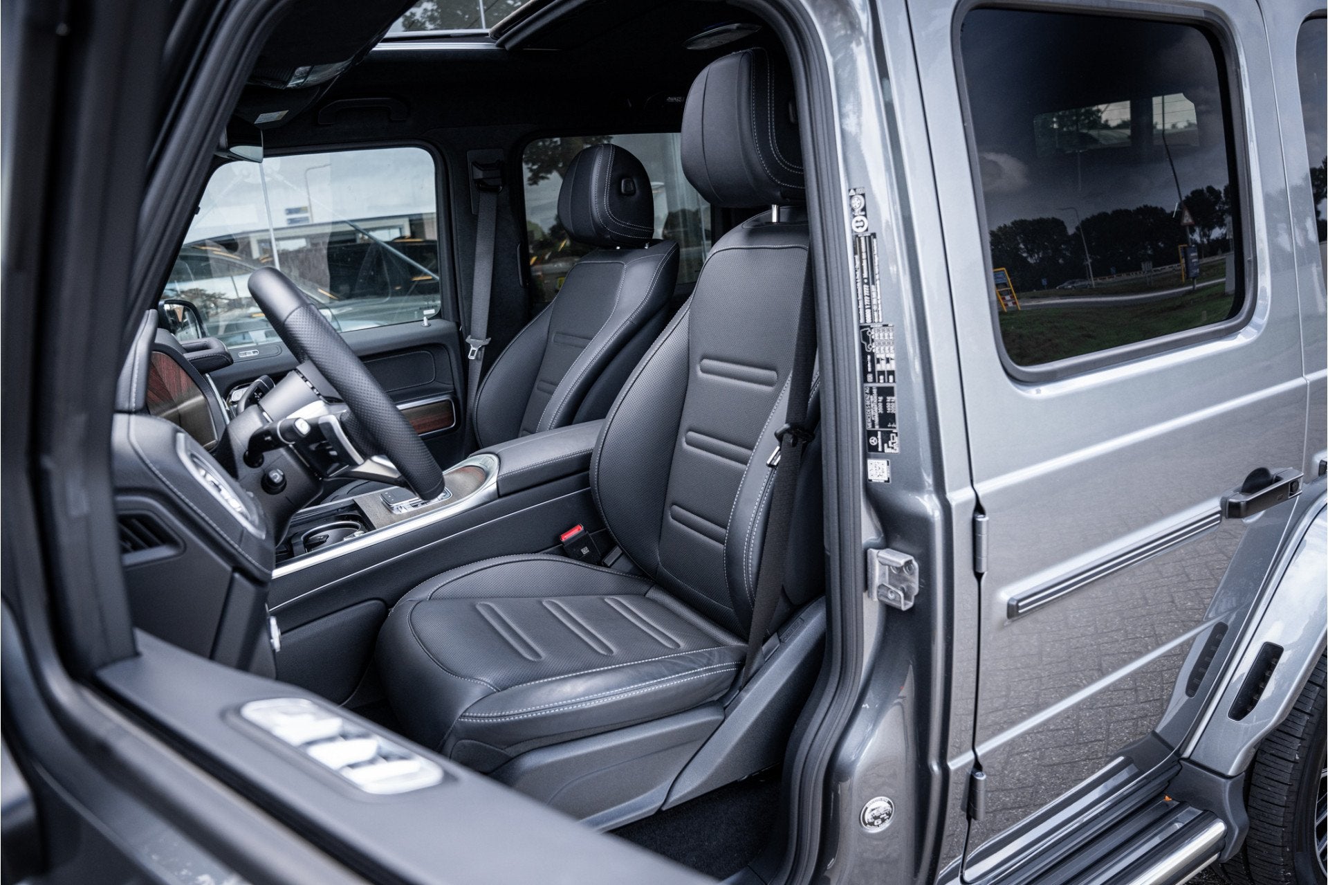 Mercedes-Benz G-Klasse 580 met EQ-Technologie 116 kWh * Burm, Auto's, Automaat, Gebruikt, Zwart, Vierwielaandrijving