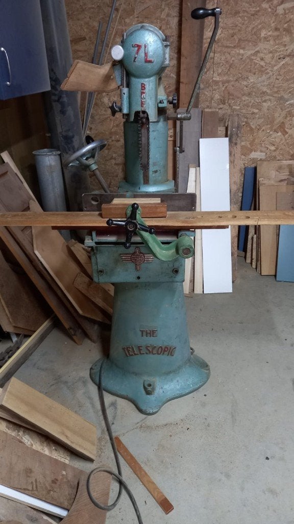 The Telescopic kettingfreesmachine voor houtbewerking, Doe-het-zelf en Verbouw, Ophalen, Gebruikt, Elektrisch, Overige soorten