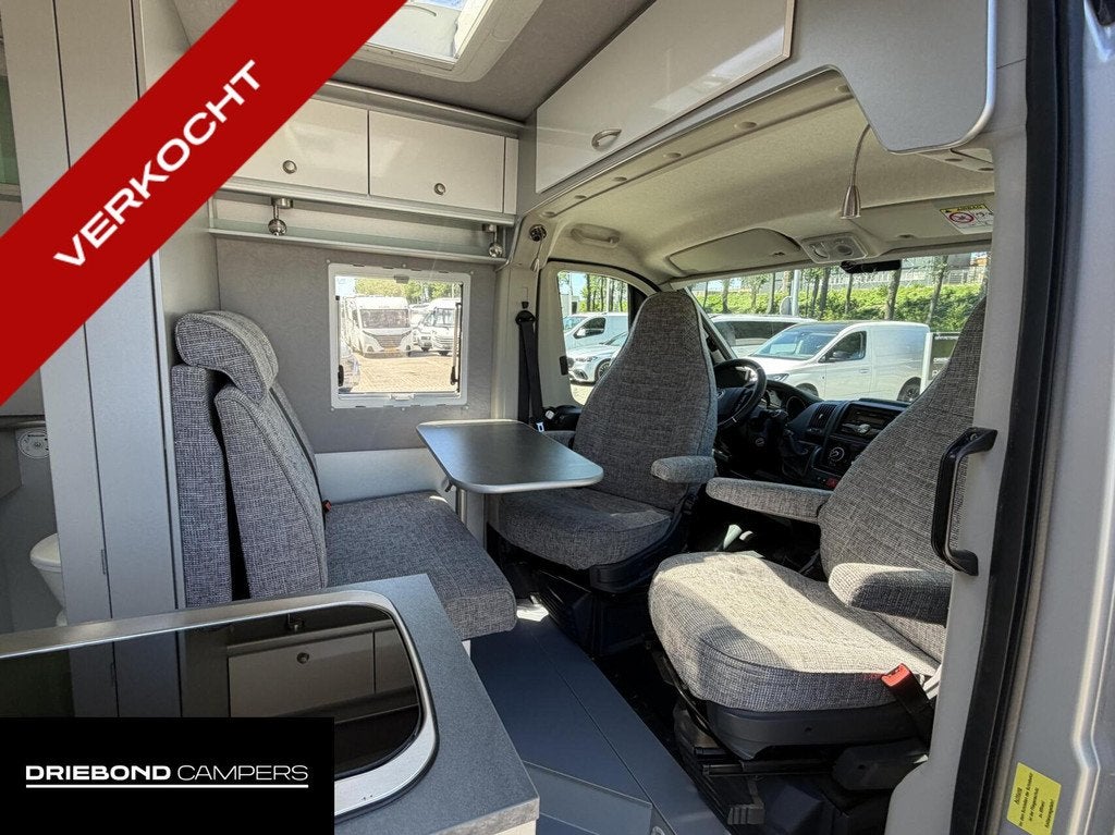 La strada Avanti M 540CM 150PK Luifel Swing Fietsenrek Bearl, Caravans en Kamperen, Campers, Buscamper of Camperbus, Airbags, Tot en met 2