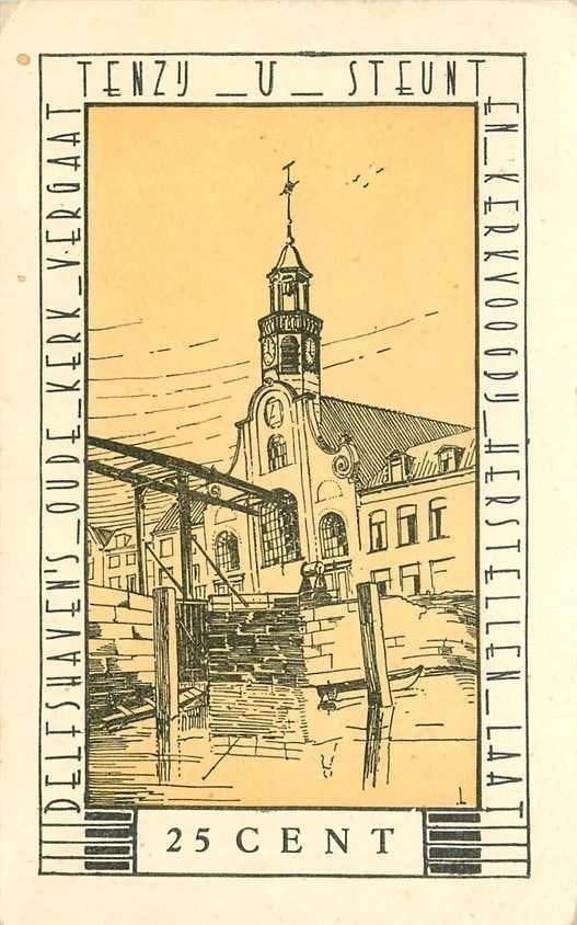 377-397-027 Delfshaven, Verzenden, Voor 1920, Zuid-Holland
