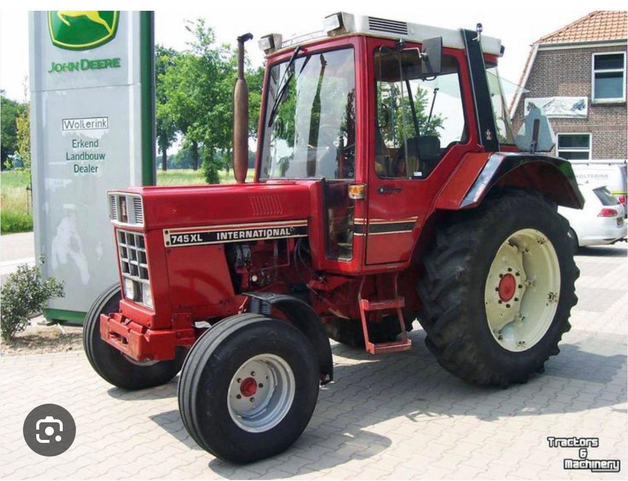 Gezocht linker deur International 745XL, Ophalen of Verzenden