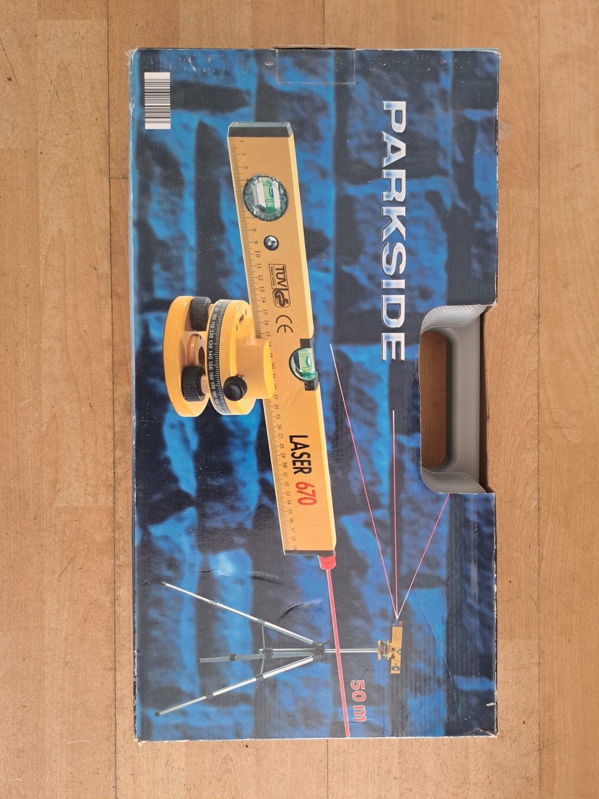 Parkside Laser 670 - Laserwaterpas met statief, Ophalen of Verzenden, Nieuw, Licht