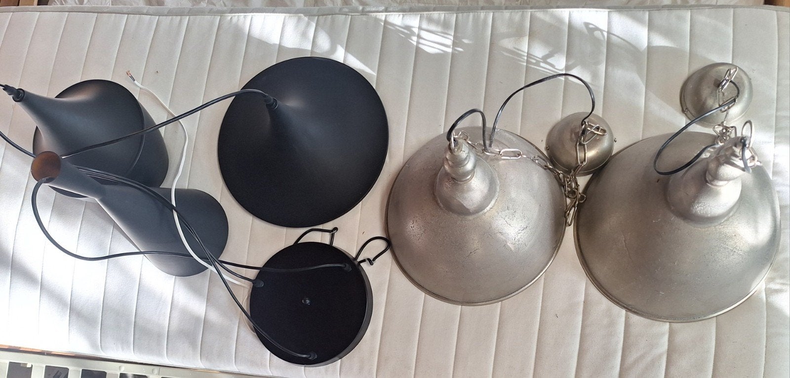 Verschillende lampen, Ophalen