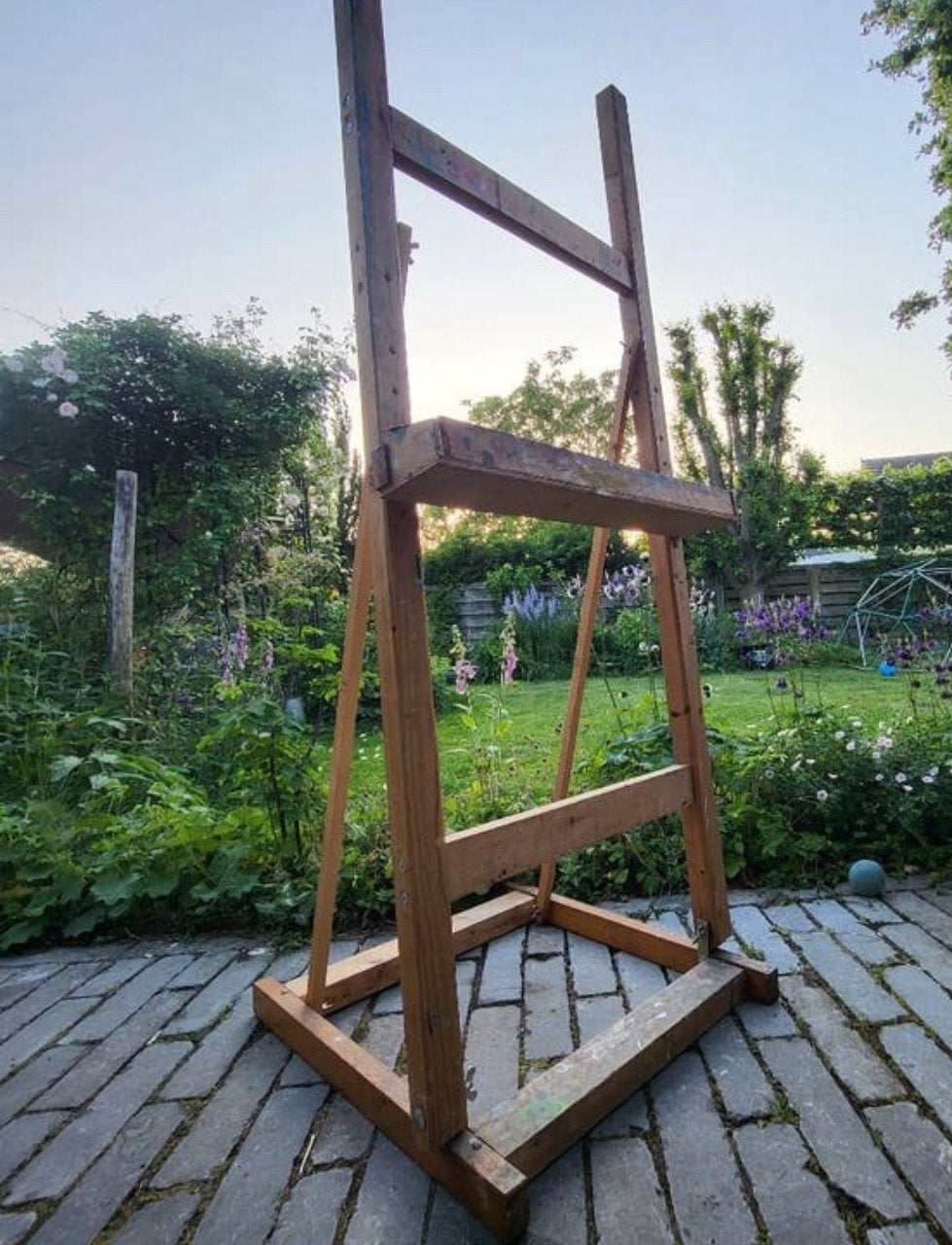 2x Houten Schildersezel, Ophalen, Gebruikt, Ezel