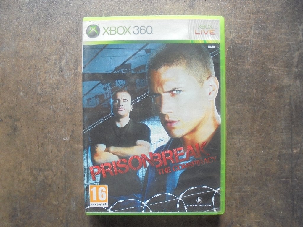 Prison Break The Conspiracy voor XBOX 360 (zie foto's), Spelcomputers en Games, Avontuur en Actie, Gebruikt, 1 speler, Ophalen of Verzenden