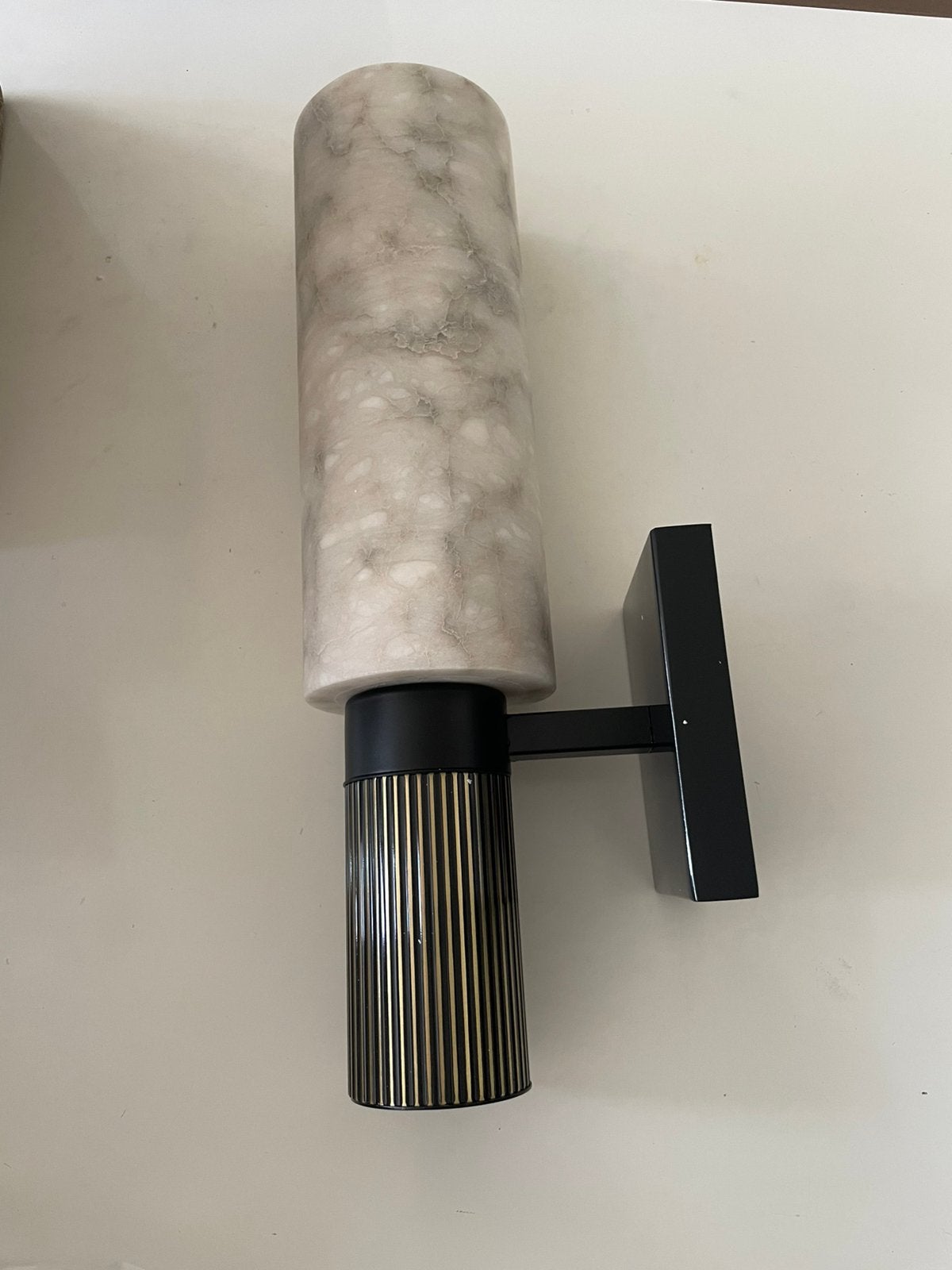 Wandlampen marmer 2 dezelfde., Ophalen, Nieuw