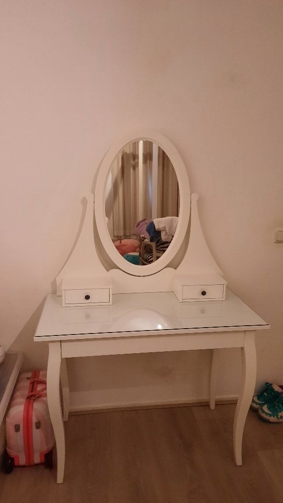 Ikea kaptafel Hemnes 100 x 50 cm, Ophalen, Gebruikt, 50 tot 100 cm, Minder dan 100 cm