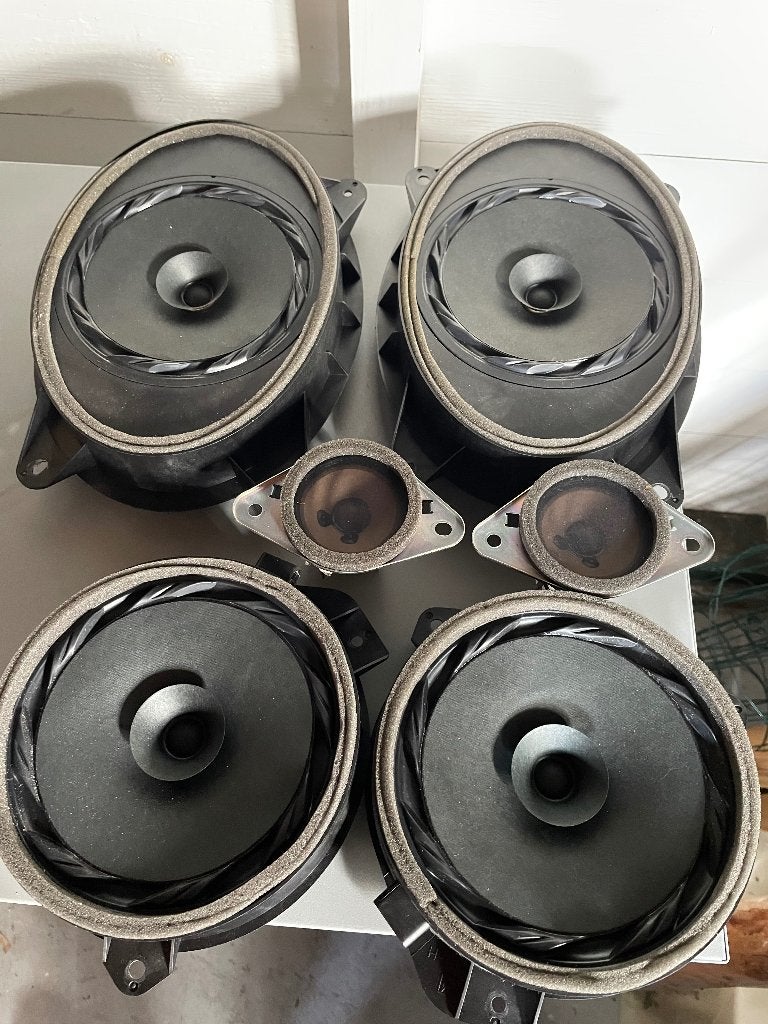 Subaru Forester SJ luidspreker set (origineel), Auto diversen, Ophalen, Gebruikt