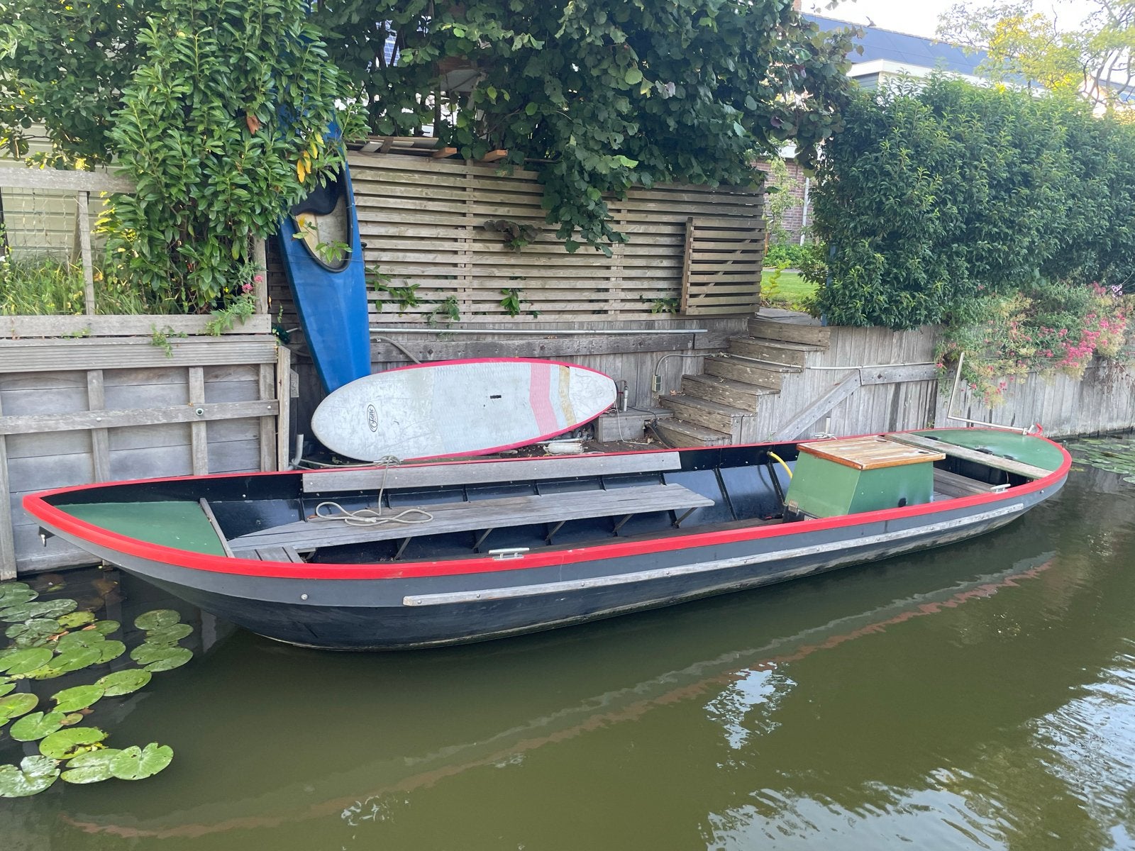 Polderschuit 8 meter met Volvo Penta 2003, Watersport en Boten, Overige merken, Gebruikt, Afdekzeil, Binnenboordmotor