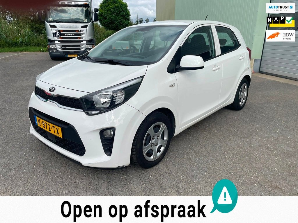 Kia Picanto 1.0 DPi ComfortLine, Voorwielaandrijving, Gebruikt, 4 stoelen, Wit