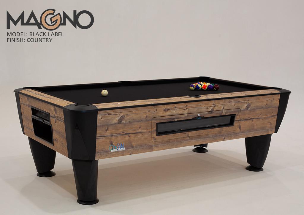 Sam Magno pooltafel muntinworp poolbiljart cashless, Sport en Fitness, Biljarten en Poolen, Ophalen, Nieuw, Pooltafel