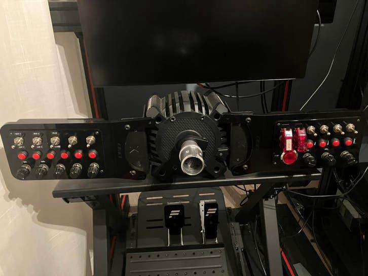 DSD XXL Buttonbox - voor Fanatec DD en CSL base, Computers en Software, Ophalen of Verzenden, Zo goed als nieuw