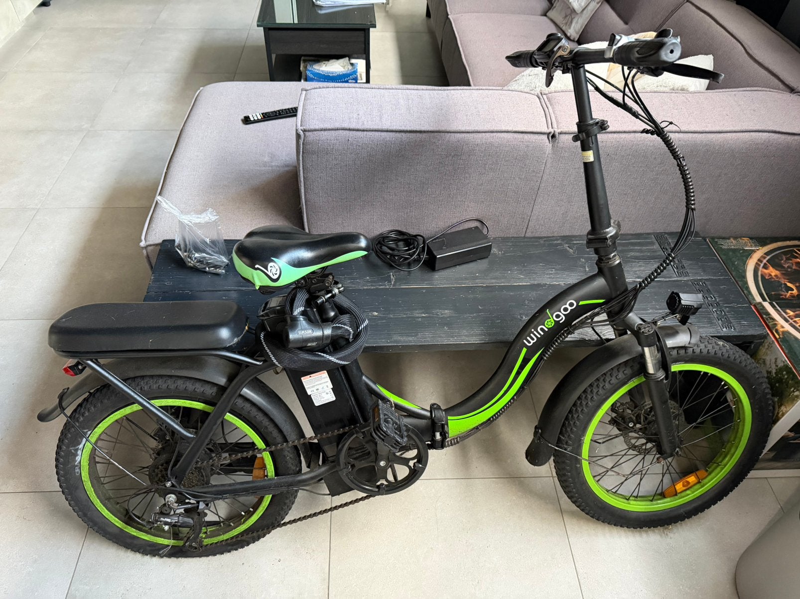 Elektrische Fiets Windgoo, Ophalen, Gebruikt