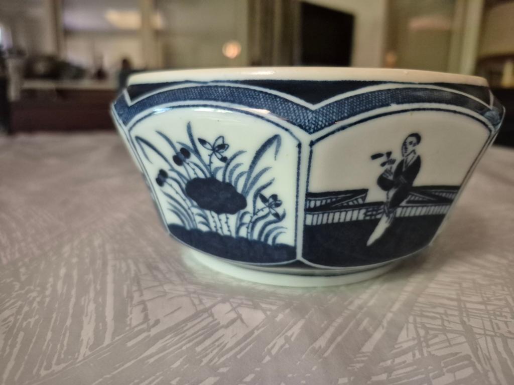 Antieke Japanse Arita/Imari kom, blauw-wit, ca. 1900, Antiek en Kunst, Antiek | Porselein, Ophalen