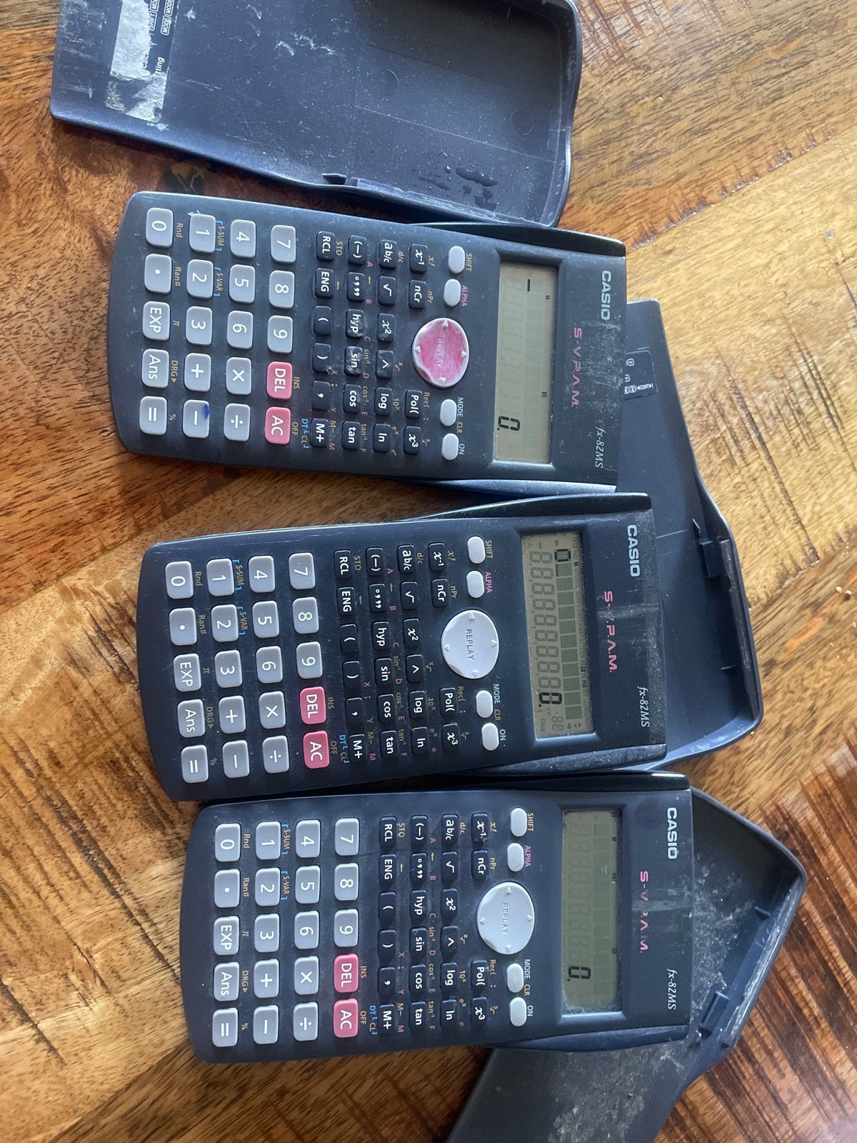 Casio fx-82ms  s-vpam rekenmachine, Diversen, Schoolbenodigdheden, Ophalen, Gebruikt