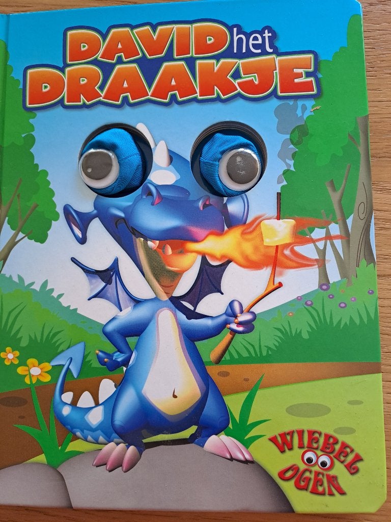 Kinder boek David het draakje, Ophalen of Verzenden, Zo goed als nieuw, Fictie algemeen, 4 jaar