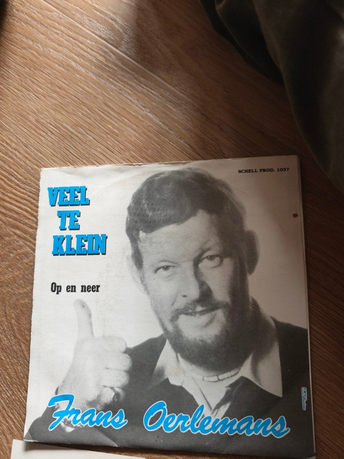 Frans Oerlemans - Veel Te Klein / Op En Neer (7 inch single), Ophalen of Verzenden, Gebruikt