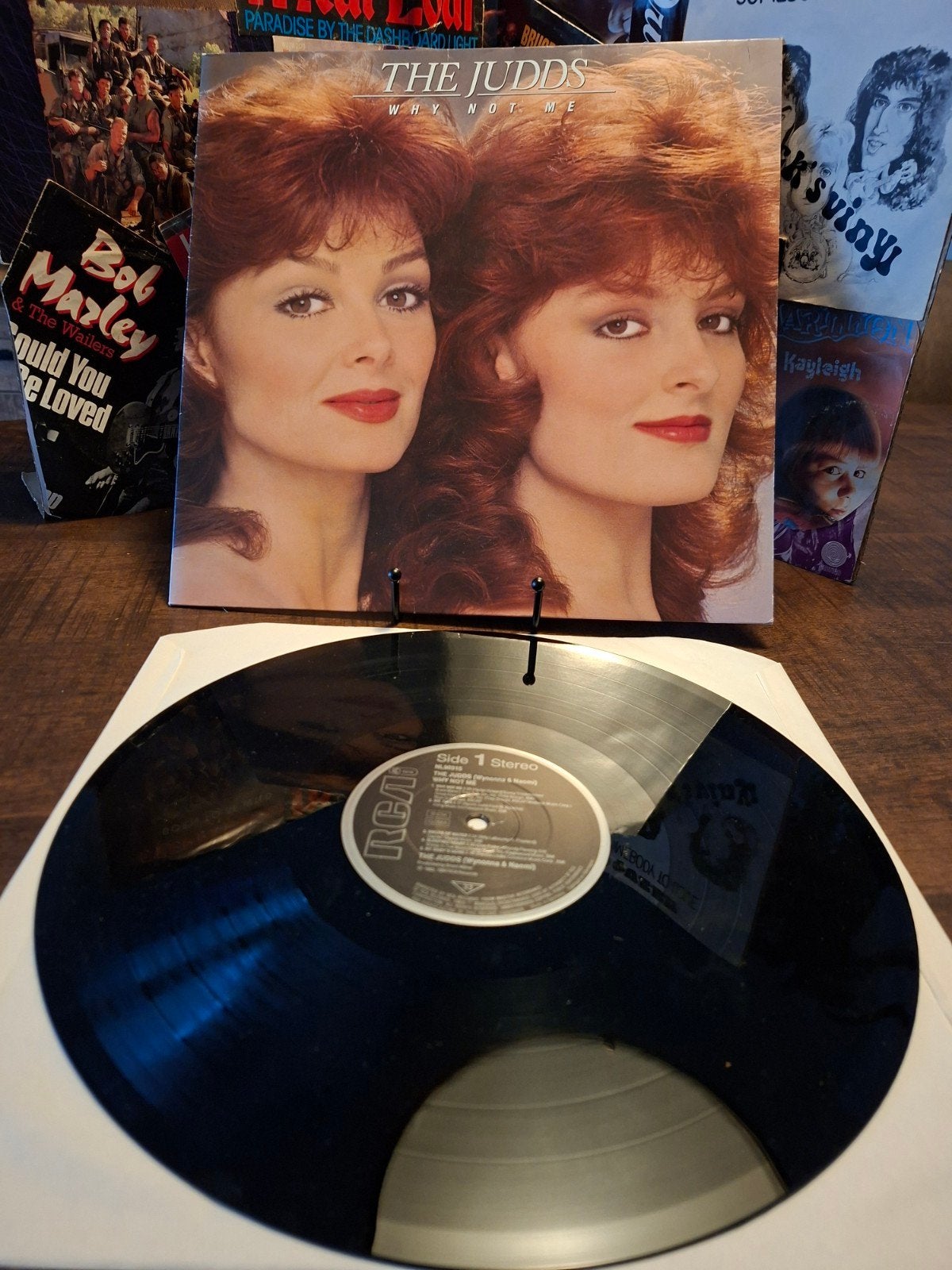 The Judds - Why Not Me (Vinyl, LP, Album) 1984, Overige formaten, Ophalen of Verzenden, Zo goed als nieuw, Beschermende buitenhoes