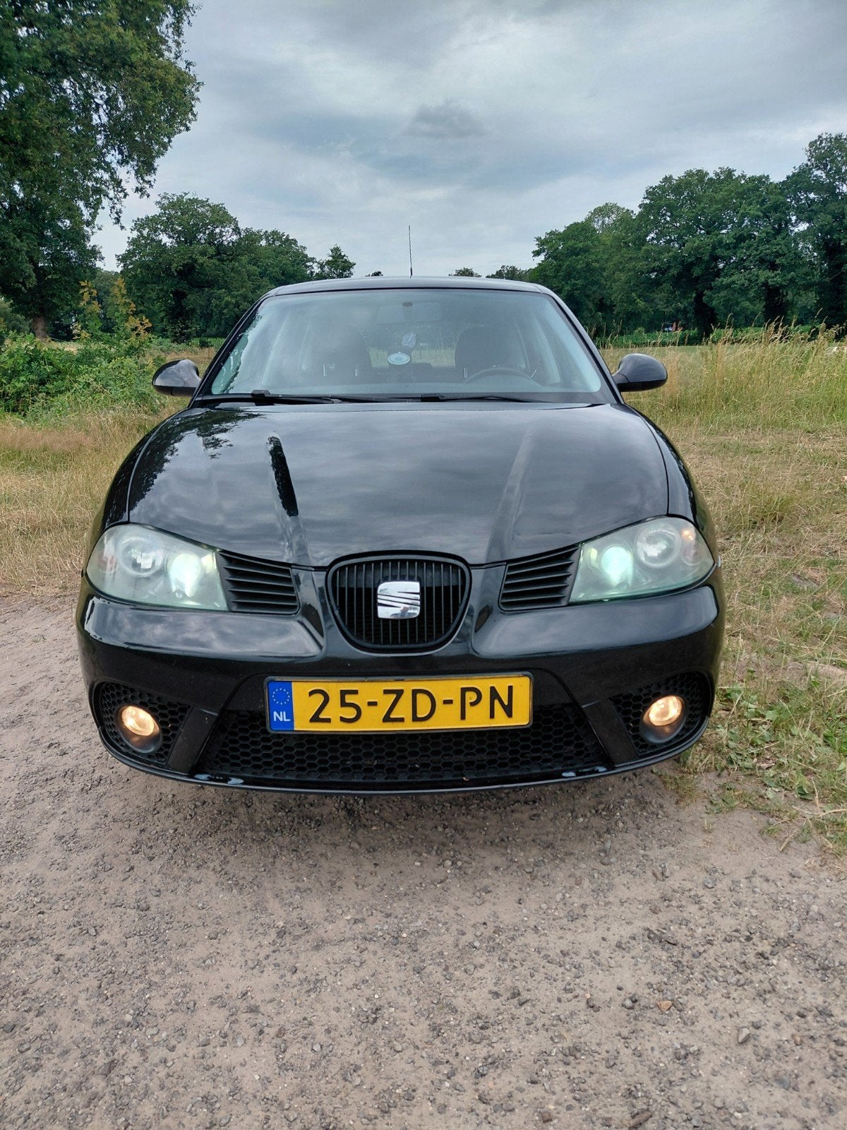 Seat Ibiza 1.6 77KW 5DRS 2008 Zwart, Auto's, Voorwielaandrijving, 1069 kg, 4 cilinders, Handgeschakeld