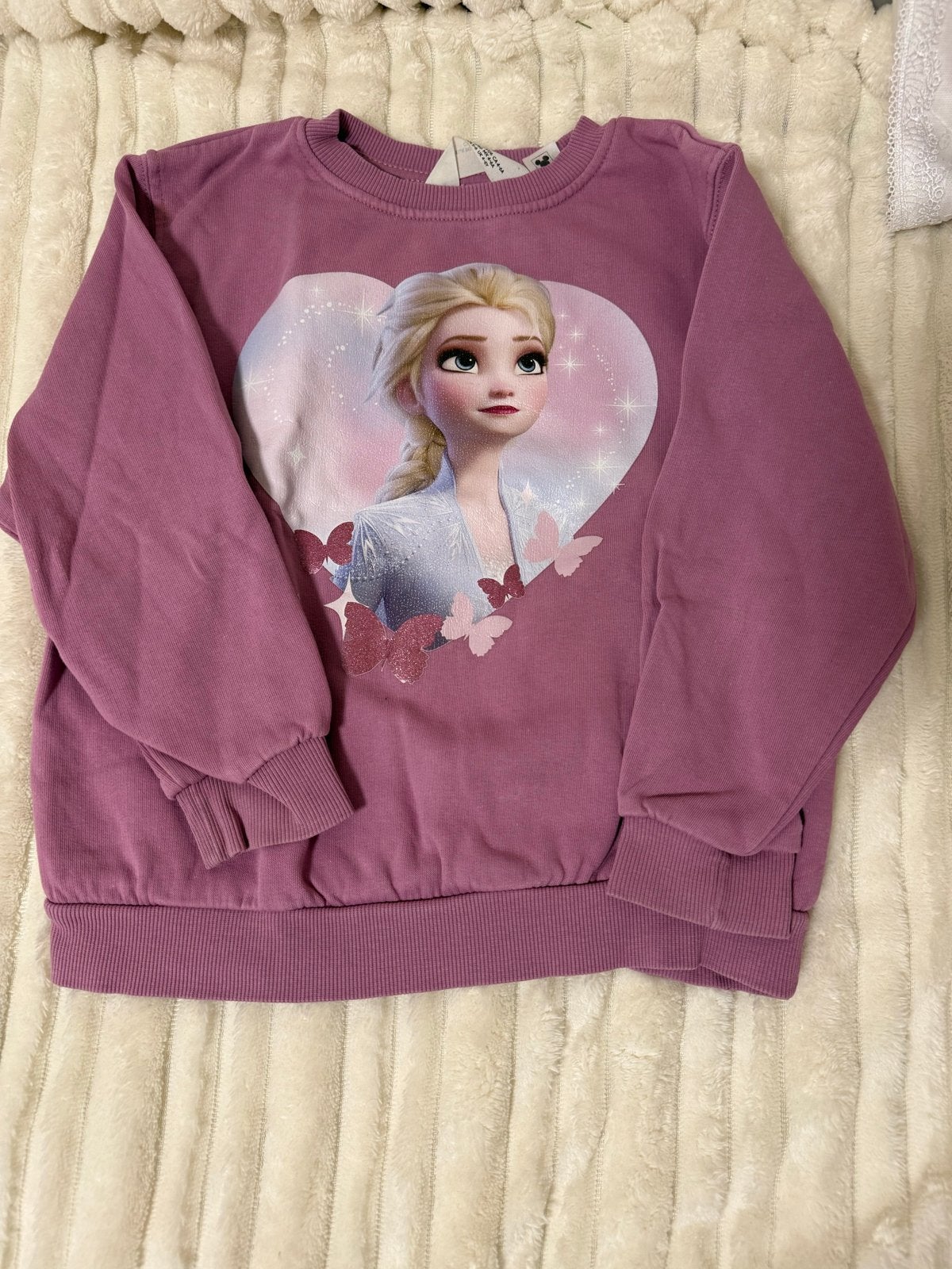 Elsa Frozen trui maat 110, Ophalen of Verzenden, Gebruikt, Meisje, Trui of Vest