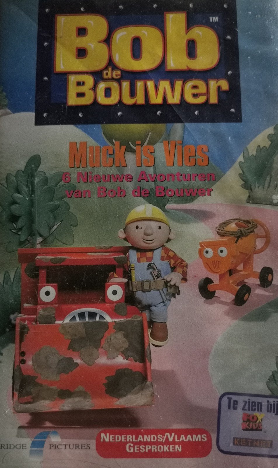 Bob de Bouwer VHS, Alle leeftijden, Ophalen of Verzenden, Zo goed als nieuw