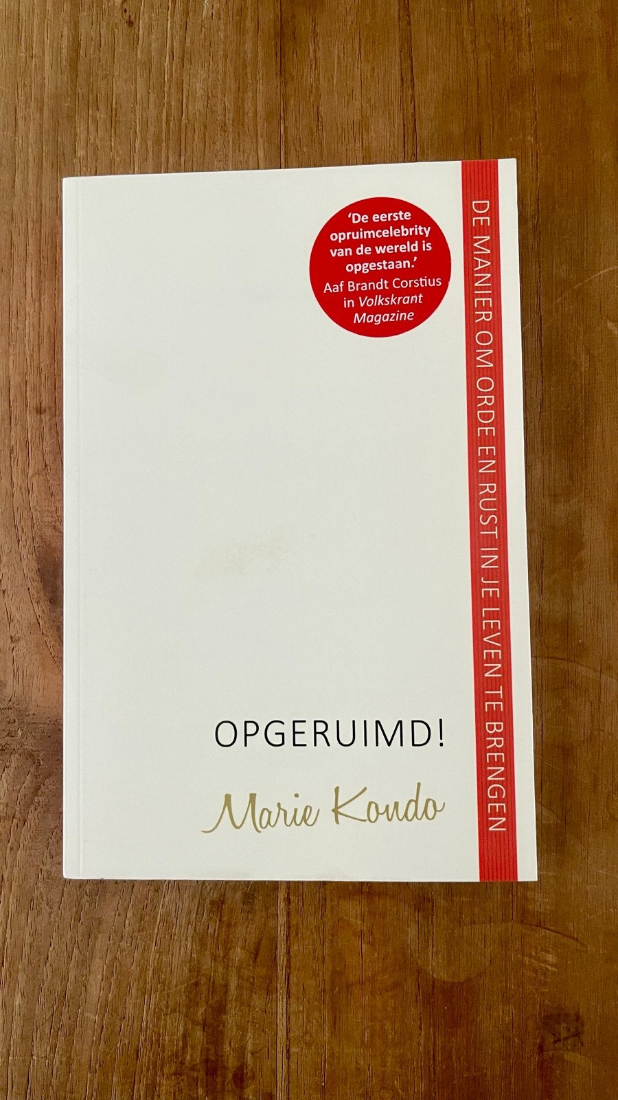 Opgeruimd! Het boek van Marie Kondo uit 2015, Boeken, Ophalen of Verzenden, Nieuw