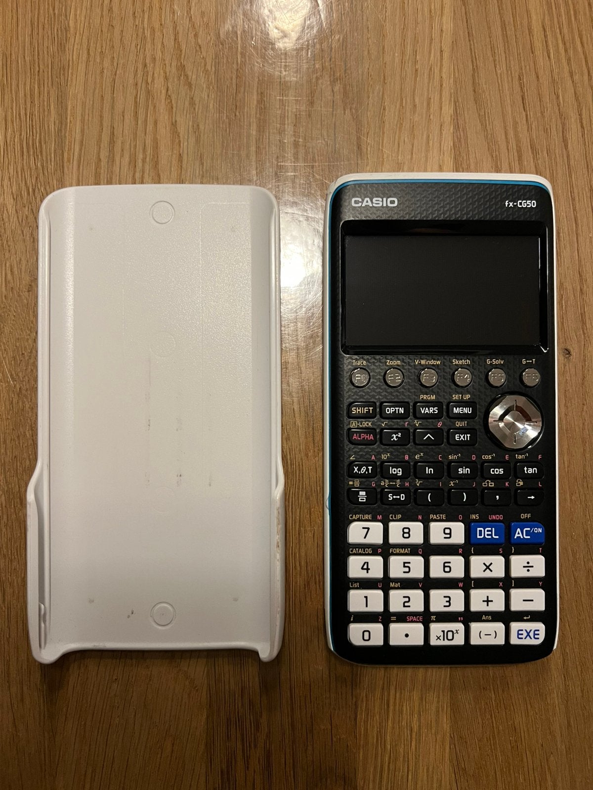 Casio fx-CG50, Ophalen of Verzenden, Grafische rekenmachine, Zo goed als nieuw