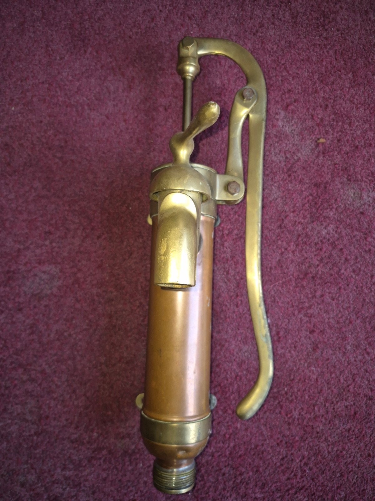 koperen waterpomp, Ophalen of Verzenden