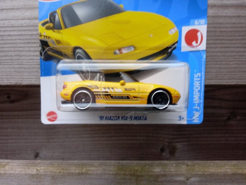 Mazda MX-5 Miata '91 Hotwheels, Ophalen, Nieuw, Auto