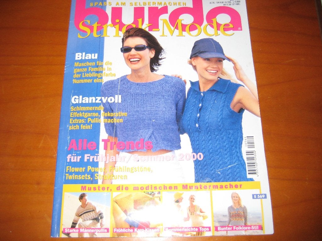 Burda Strickmode, Ophalen of Verzenden, Zo goed als nieuw, Breien en Haken