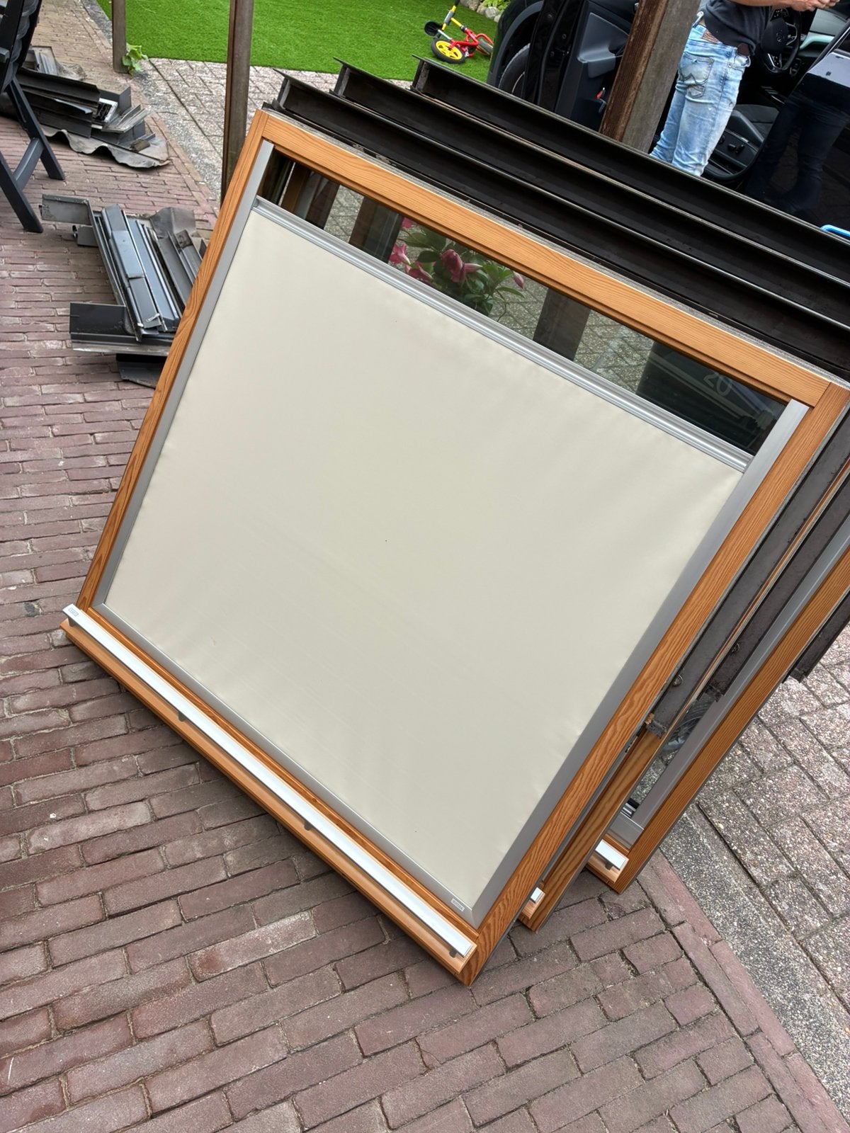 Rolgordijnen verduisterd, Ophalen, Zo goed als nieuw, Minder dan 80 cm, Dakraam